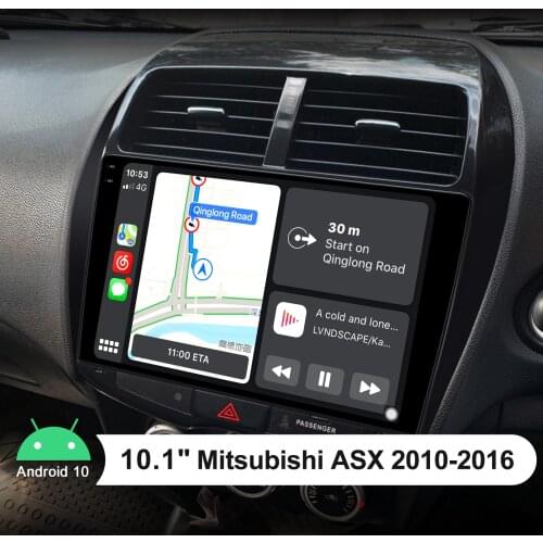 Radio 1 Din Android10 Car Radio Multimedia Video Player Auto Car Navigation For Mitsubishi ASX 2010-2016 With 10.1 Inch Screen