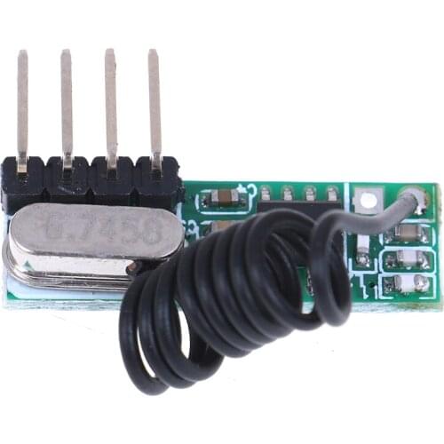 433Mhz RF Wireless Transmitter Module and Receiver Kit 2.0V - 5.5V 433MHZ Wireless For Arduino Raspberry Pi /ARM/MCU WL DIY Kit