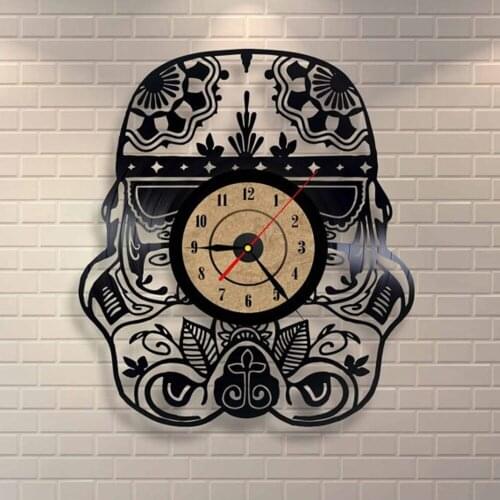 Creative Car Form Retro Vinyl Wall Clock CD One Time Record Clock Theme Creative Style European Clock Watch