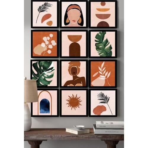 12 piece Frame Looking Mdf Table Set Decorative Wall Gift Table Set 15x15cm