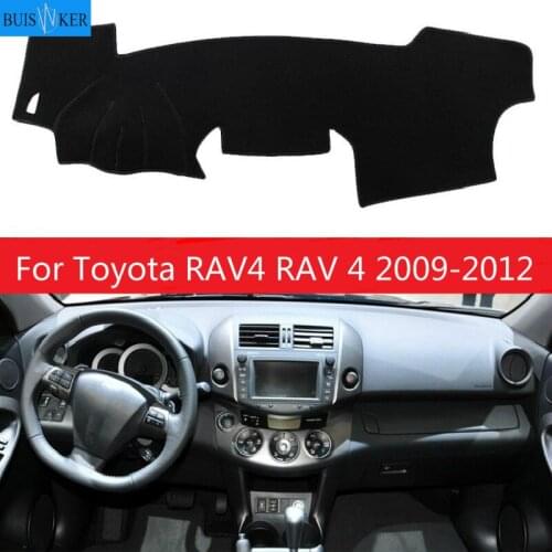 For Toyota RAV4 RAV 4 2009 2010 2011 2012 Right Left Hand Drive Car Dashboard Covers Mat Shade Cushion Pad Carpets Accessories