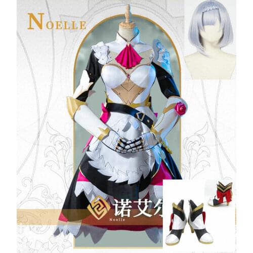 Game Genshin Impact Noelle maid clothing Cosplay Costume Halloween