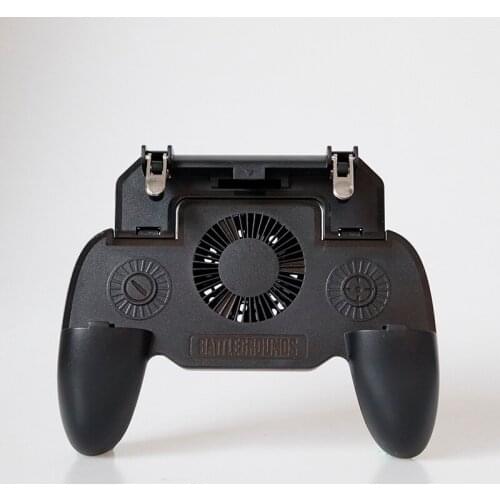 Building in 4000mah powerbank PUBG mobile Gamepad Gaming Controller with Cooling Fan Fire Game Joystick Metal Trigger