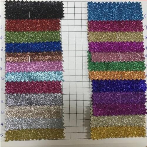 Custom Gilter Leather Printed 30 cm x 136 cm Fabric DIY Crafts Material