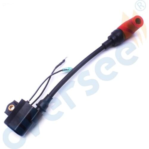 6R3-85570 Ignition Coil with cap Assy for Yamaha Outboard Motor 150 175 200 225HP 6R3-85570-00 6R3-85570-01