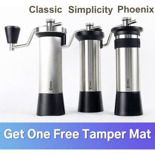 Kinu M47 Manul Coffee Grinder Phoenix Simplicity Classic 47mm Conical Burr Coffee Bean Hand Grinder Espresso Pour Over Coffee