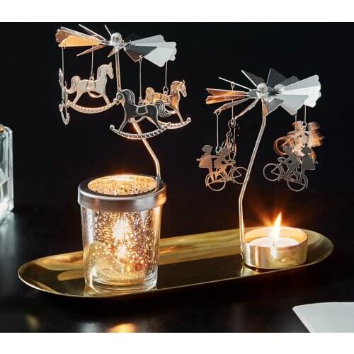 Candle stand wedding centerpieces candelabros decorativos de velas candlestick carousel party decorations Metal candelabra