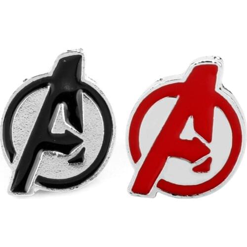 Marvel Avengers Logo Superhero Enamel Shield Pin Badge Fashion New Hot Movie Jewelry Men Women Wholesale
