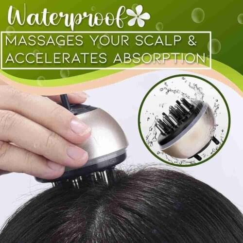 Washable Anti Off Handheld Salon Regrowth Essential Oil Liquid Guiding Comb Multi Essential Oil Portable Hair Care Scalp Massage