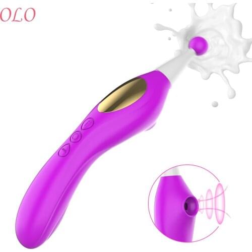 OLO Clit Sucker Vibrator Sex Toys for Women Blowjob Tongue Vibrating Sex Oral Licking Nipple Sucking Clitoris Vagina Stimulator