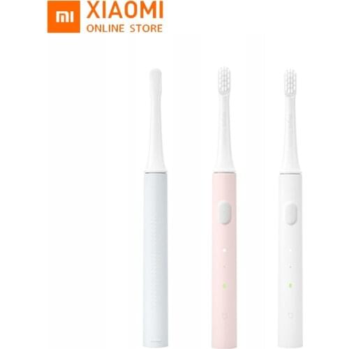 Original Xiaomi Mijia Sonic Electric Toothbrush T100 USB Rechargeable Waterproof With Zone Reminder Function Family Oral Care
