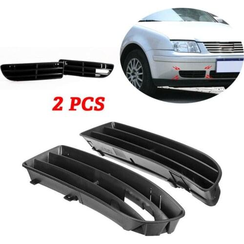 Front Right+Left Side Bumper Grille For VW MK4 JETTA 1J5853665B 1J5853666C