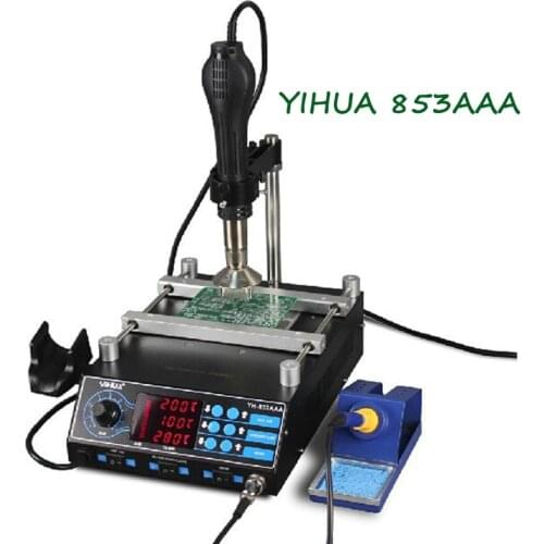 YIHUA 853AAA Heater Hot Air Stability Preheat Rework Station Preheating Machine