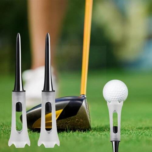 1PC Golf Tools Soft Rubber Low Resistance Quality Plastic Tees Rubber Golf Golf Accessories Golf Cushion 83MM Durable Tees X4G2