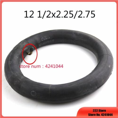 12.5x2.25 12.5x2.75 Butyl Rubber inner tube fits gas and electric scooters e-Bike Mini crosser/Mini dirt bike 12 1/2 x 2 1/4