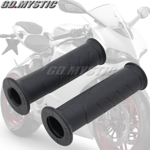 Motorcycle Accessories Rubber Handle Bar Motorcycle Grips For DUCATI 1199 Panigale S Tricolor 899 1299 959 1198 1098 MTS 1200S