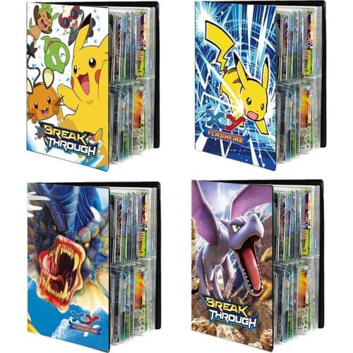 432Pcs Album Pokemon Cards Book Binder Detective Pikachu Map Folder Loaded Game Card GX Holder Collection Kid Toys Cool Gift