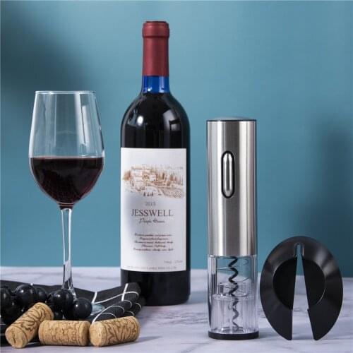 Automatic Bottle Opener Portable Wine Openers Electric Red Wine Corkscrew Cork Out Tools with Foil Cutter Set Kitchen Gadget