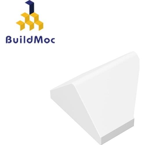 BuildMOC Compatible high-tech 3049 Slope 45 2 x 1 For Building Blocks Parts DIY electric Educational Classic Brand gift Toys