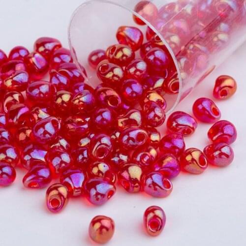 Taidian Miyuki Drop seedbeads 3.4mm For Diy Handmade Jewelry Making Womens Gift Bracelet Necklaces Капли 10g/20g/bag