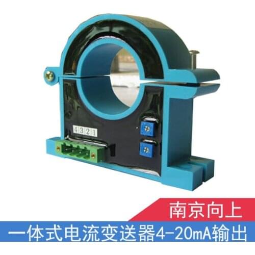 Through the integrated current transducer AC5~500A input DC4-20mA electrical isolation strong support custom