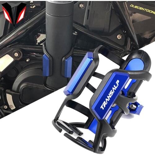 For Honda TRANSALP 600 650 700 XLV Water Bottle Holder Motorcycle Accessories Bottle Cage Cup Holder