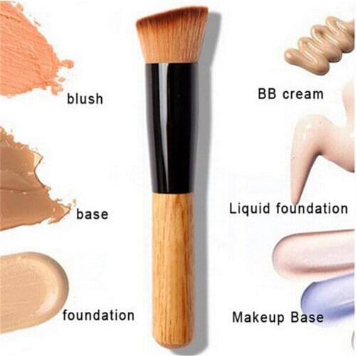 Makeup Brushes Professional Concealer & Powder Brush Tool Wood Handle 2021 New