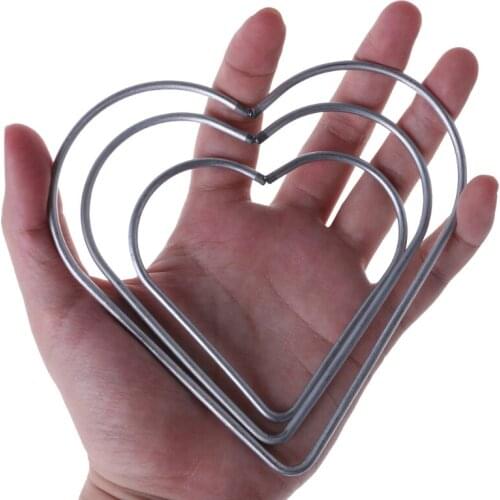 Heart Metal Dream Catcher Dreamcatcher Ring Macrame Craft Hoop DIY Accessories 449C