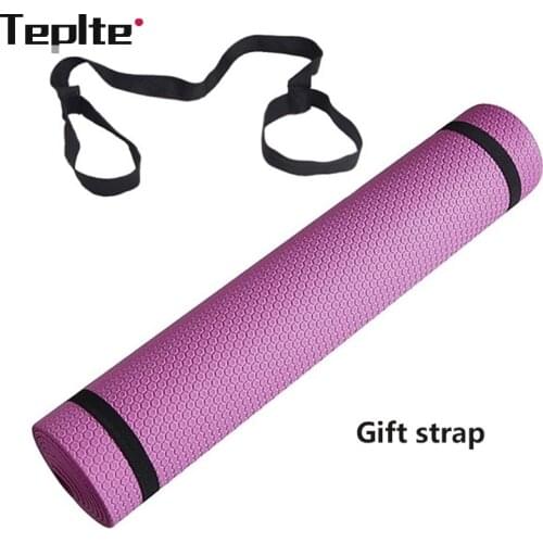 Yoga Mat Anti-skid Sports Fitness Mat 10MM Thick EVA Comfort Foam yoga matt for Exercise, Yoga, and Pilates Gymnastics mat