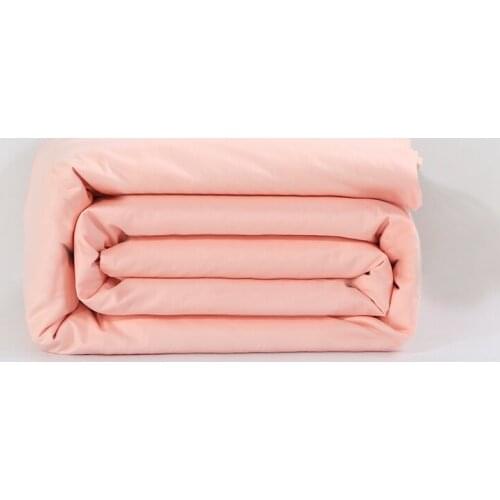 Solid pink duvet cover 100% cotton twin full queen king size zipper blanket cover Luxury high quality quilts case cover bedding