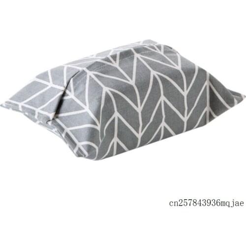 200pcs Cotton Tissue Box Linen Napkin Holder Towel Paper Storage Bag Organizer Table Car Home Decoration