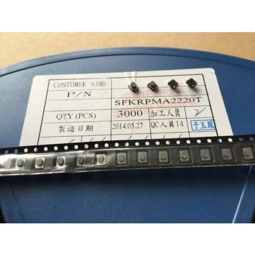 Original new 100% import touch switch 3.5*5.5*2.5 SMD switch SFKRPMA2220T