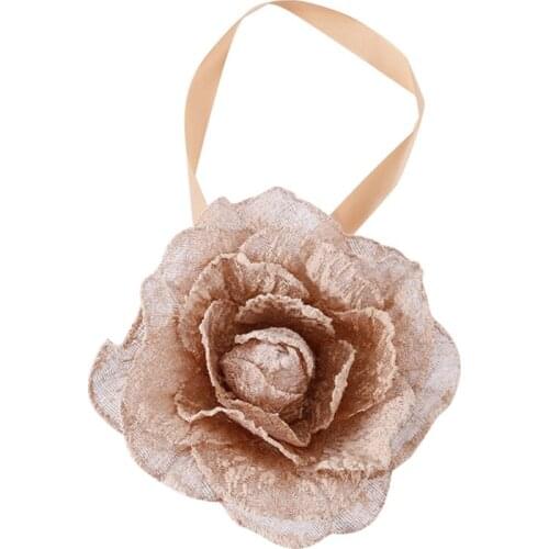 Flower Pattern Curtains Tieback Holder Accessories Clip Curtain Magnet Curtains Strap Buckle Window Newest