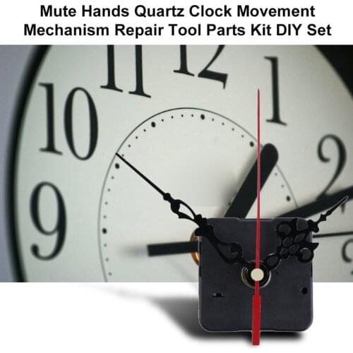 Professional Classic Hanging DIY Quartz Watch Silent Wall Clock Movement Quartz Repair Movement Clock Mechanism Parts