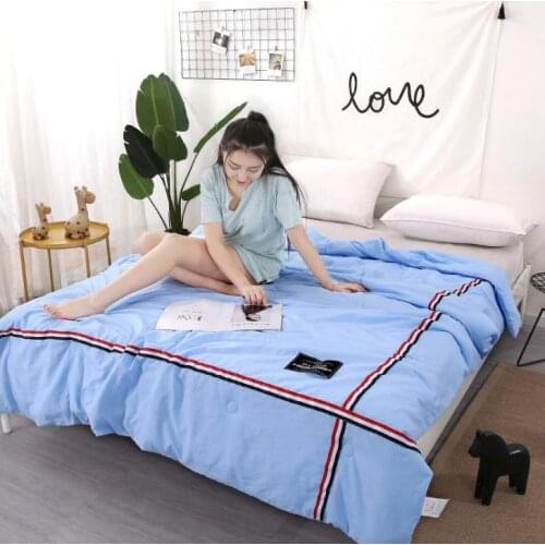 Cubrecamas King Size Edredon de verano Down Blanket Quilted Coverlet Acolchado Cama Bed Quilt Summer Blanket LUXURY Soft Warm