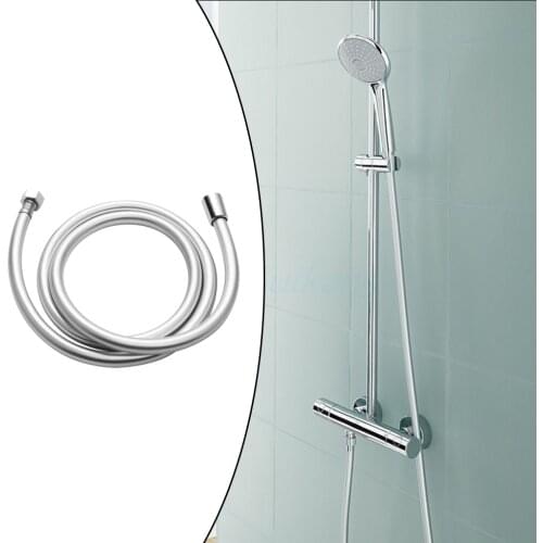 PVC Hand Held Shower Hose G1/2'' Showerhead Pipe Bathroom Accessories 1.5m Shower Hose