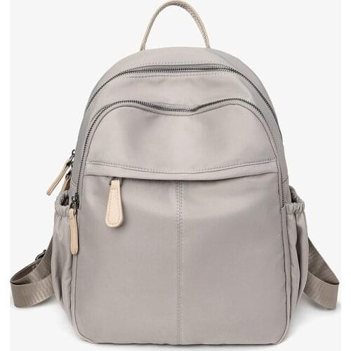 College Bag For Women Hight Quality Leather Travel Backpacks Bags Woman Vintage Backpack Black Back Pack Luxury School C1660