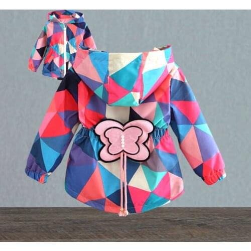 Shi Shu Hua Girls' Windbreakers