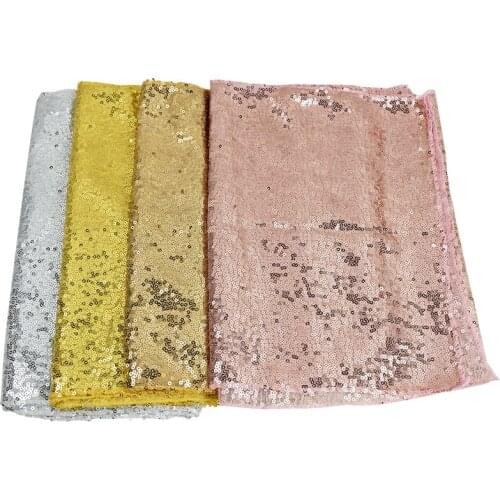 30x180cm Sequin Rose Gold Table Runners For Wedding Decor Sequin Table Cloth Birthday Baby Shower Party Table Runner Table Cover