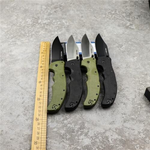 RECON 1 scout folding knife G10 handle folding pocket survival EDC tool camping hunting tactical outdoor knife