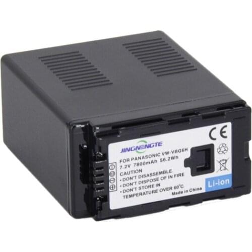 7800mah 100%brand new Replacement Camera Battery For Panasonic VW-VBG6H AG-HMC-41 AG-HMC43MC AG-HMC71 AG-HMC73 AG-HMC-150