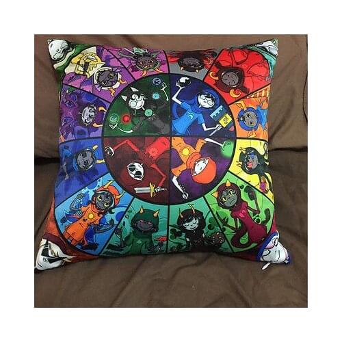 Suef Anime manga Game Homestuck Anime two sided Pillow Cushion Case Cover 016