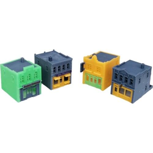 Outland Models Railway Layout Classic 2-Story City Shop Set A 1:160 N Scale