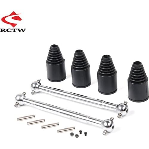 9mm Replaceable Shaft Pin Dogbone Drive Shaft Set for 1/5 Hpi Rofun Baha Km Rovan Baja 5b 5t 5sc Truck Rc Car Toys Parts