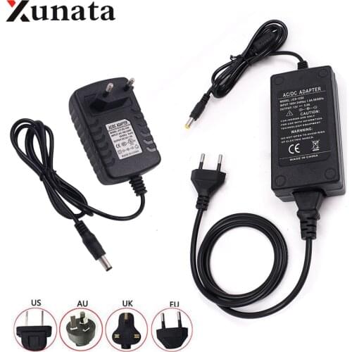DC12V Power Supply Adapter for Led Strip AC100-240V To DC 12V 1A 2A 3A 5A 6A 8A Transformers Switching Adapter EU US UK AU