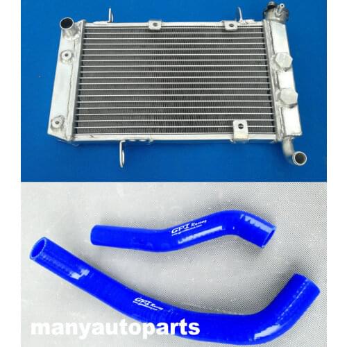 For Suzuki LTZ400;Kawasaki KFX400;Arctic Cat DVX400 2003-2008 Aluminum Radiator & Hose LTZ/KFX/DVX 400