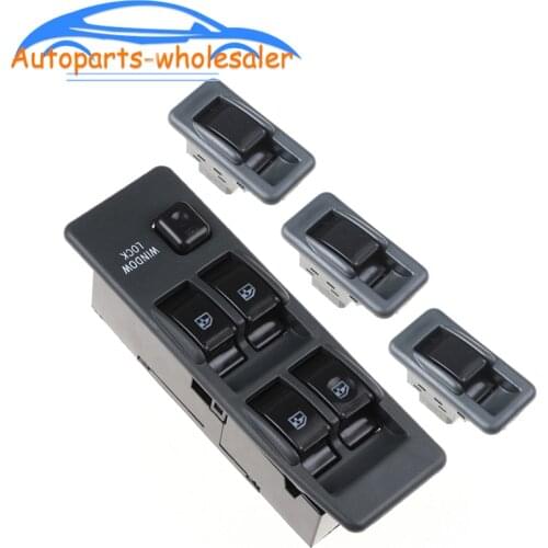 Car Front LHD Power Electric Window Switch For Mitsubishi Pajero V31 V32 MB781916 MR753373 Master Controller Switches