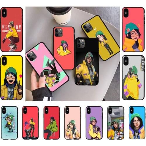 Killjoy valorant Phone Case Fashion Knockproof Case For iPhone 11 8 7 6S Plus X XS MAX 5S se 2020 11 12pro max xr Coque