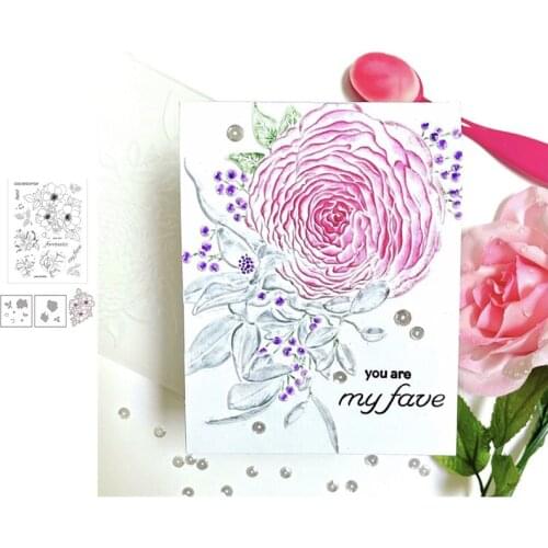 Decorative Sticker Patch Cut Metal Die and Stencil Stamps for Scrapbooking Stencil Album Paper Diy Gift Card Decoration Embossed