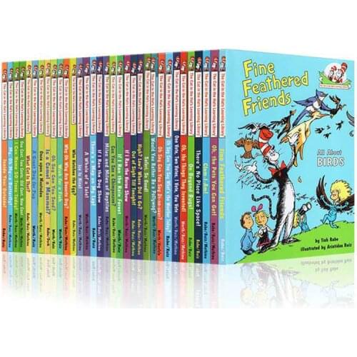 33 Books/set Dr. Seuss Series Interesting Story Childrens Picture English Books Kids Child Festival Gift parent child reading